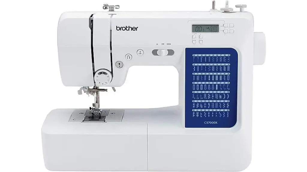 Brother CS7000X vista frontal foto 3